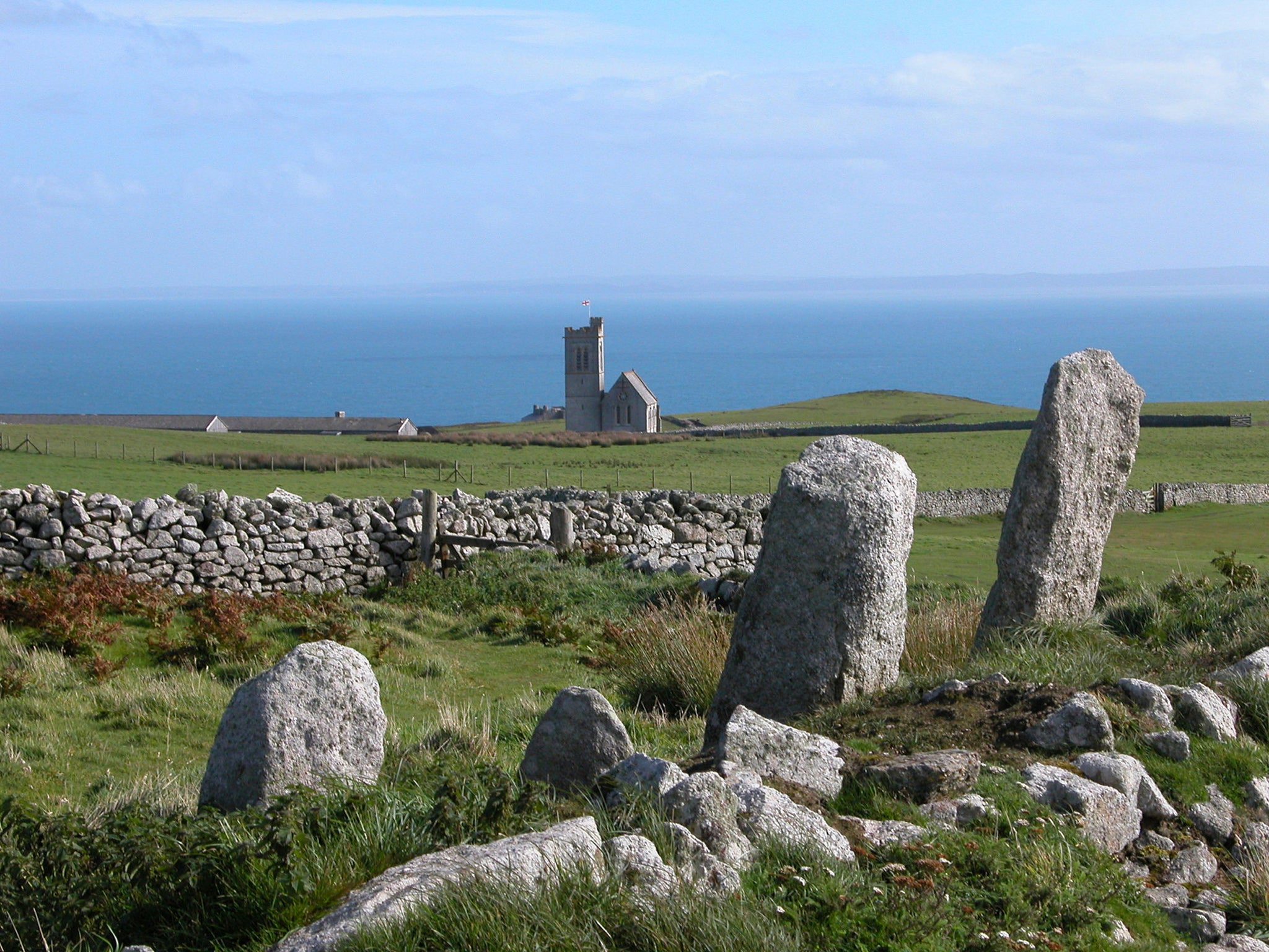 Stone Island. Lundy is blessed with natural good looks and plenty of history