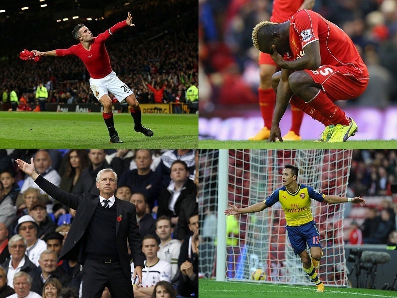 Manchester United grab late point against Chelsea, Arsenal fail to impress, Liverpool struggle to recreate last season.