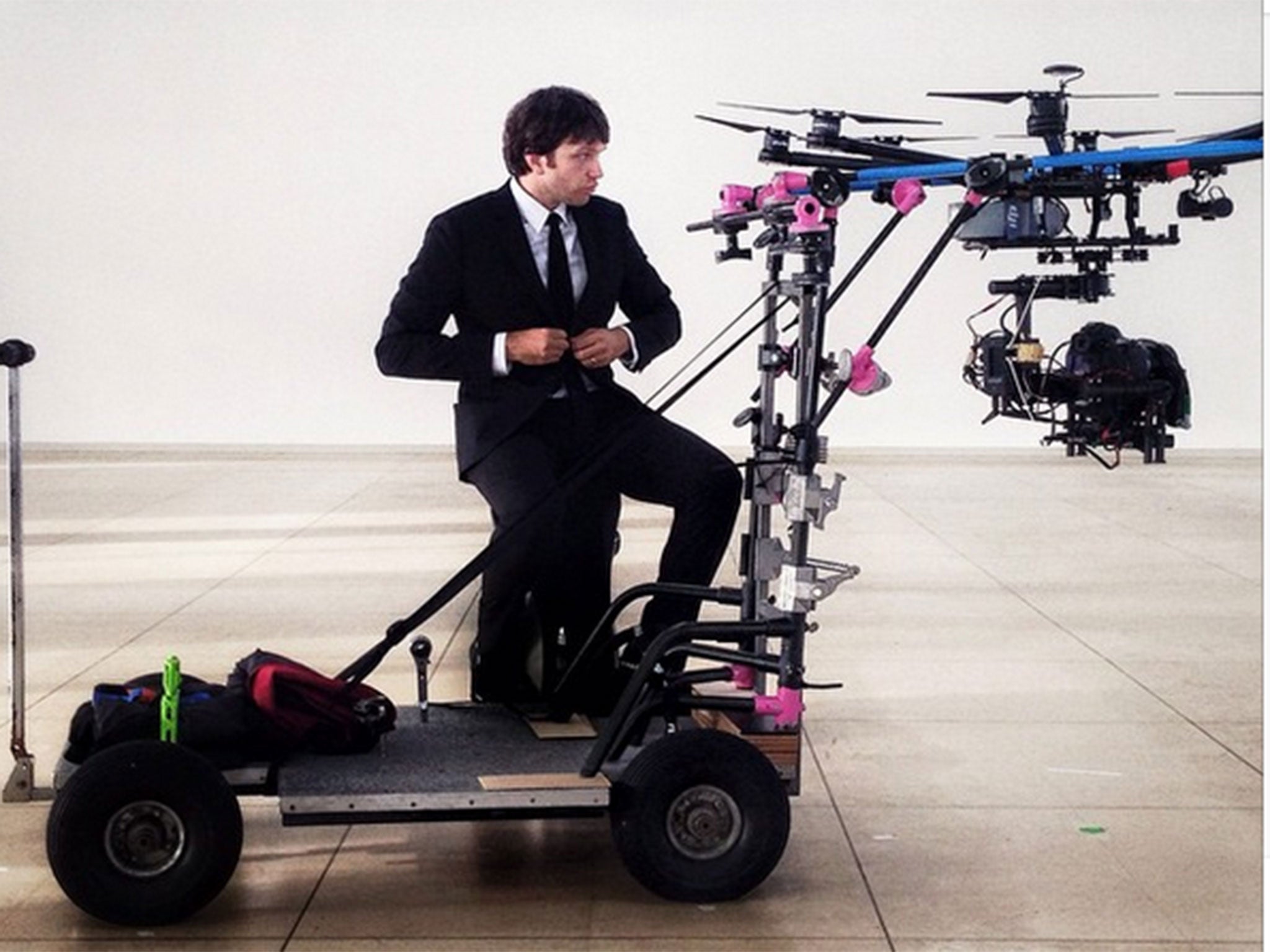The awesome camera-equipped drone from OK Go's music video