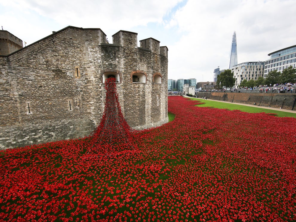 The Tower of London poppies are an extraordinary memorial which some