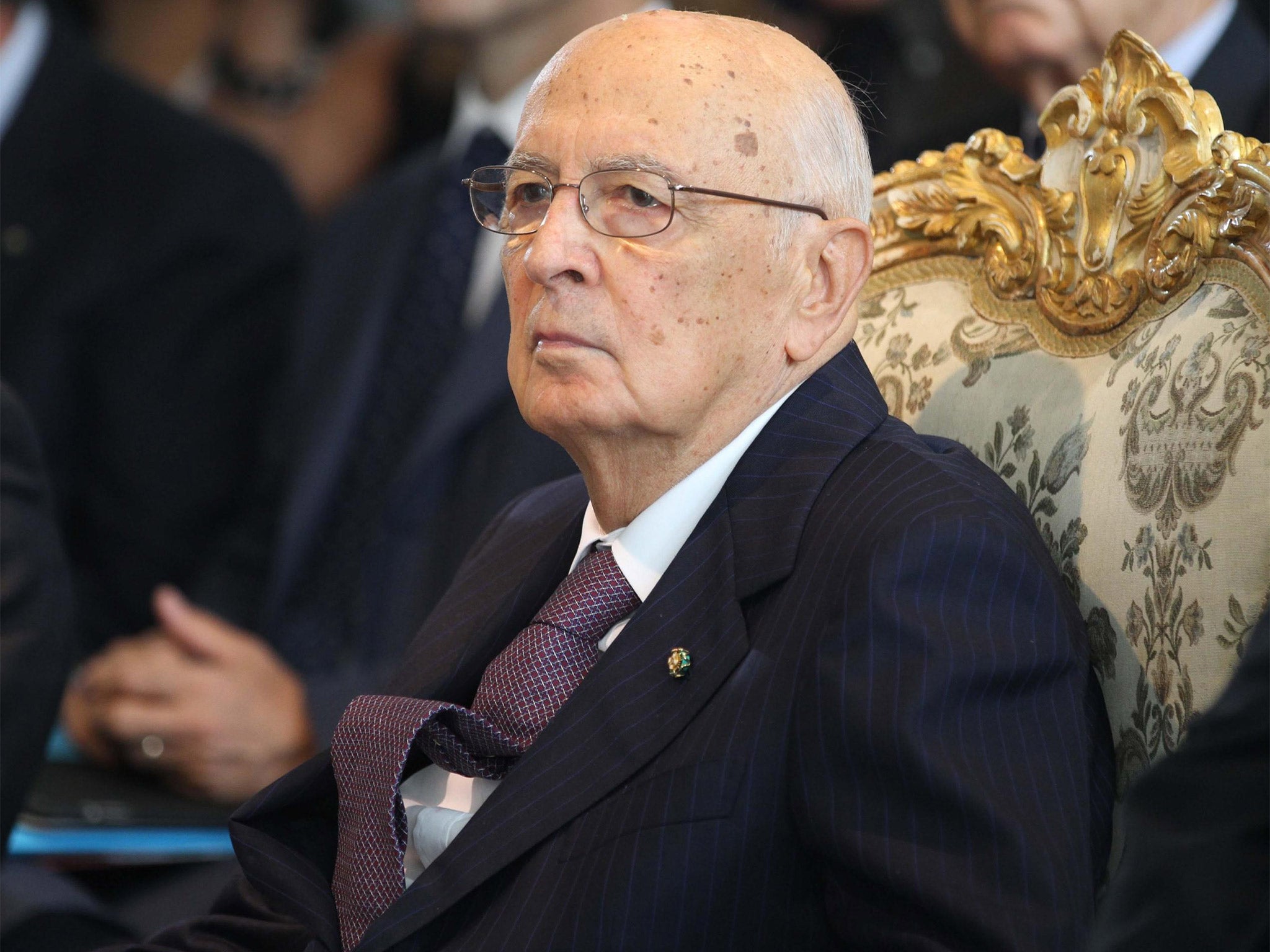 Giorgio Napolitano was Speaker of Italy’s parliament at the time of the Mafia violence