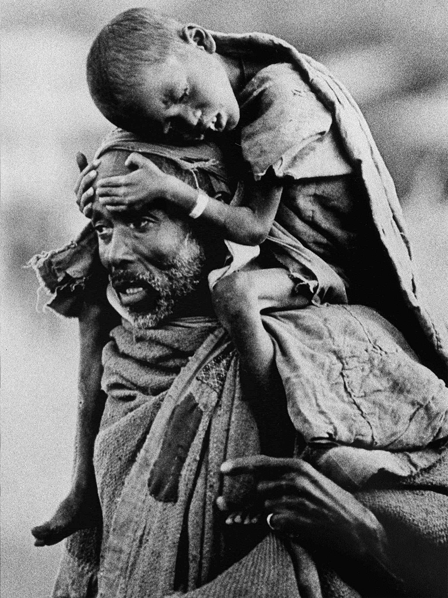 The 1984 famine in Ethiopia (Getty)