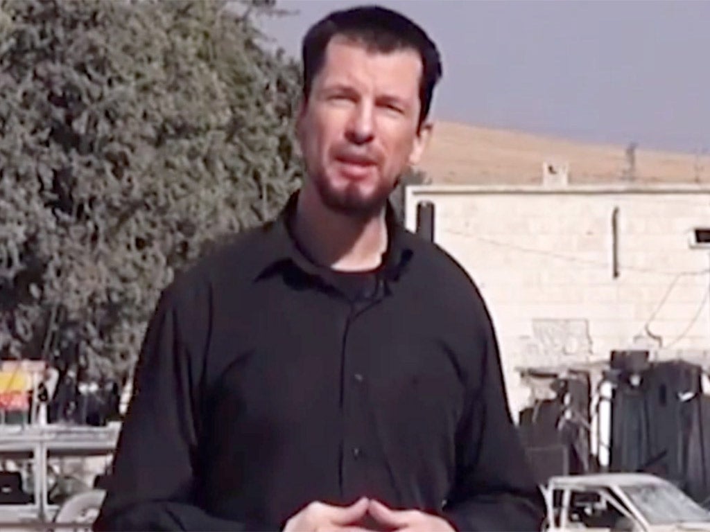 John Cantlie appearing in his sixth Isis propaganda video
