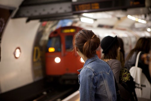 More than a third of women are sexually harassed on London underground