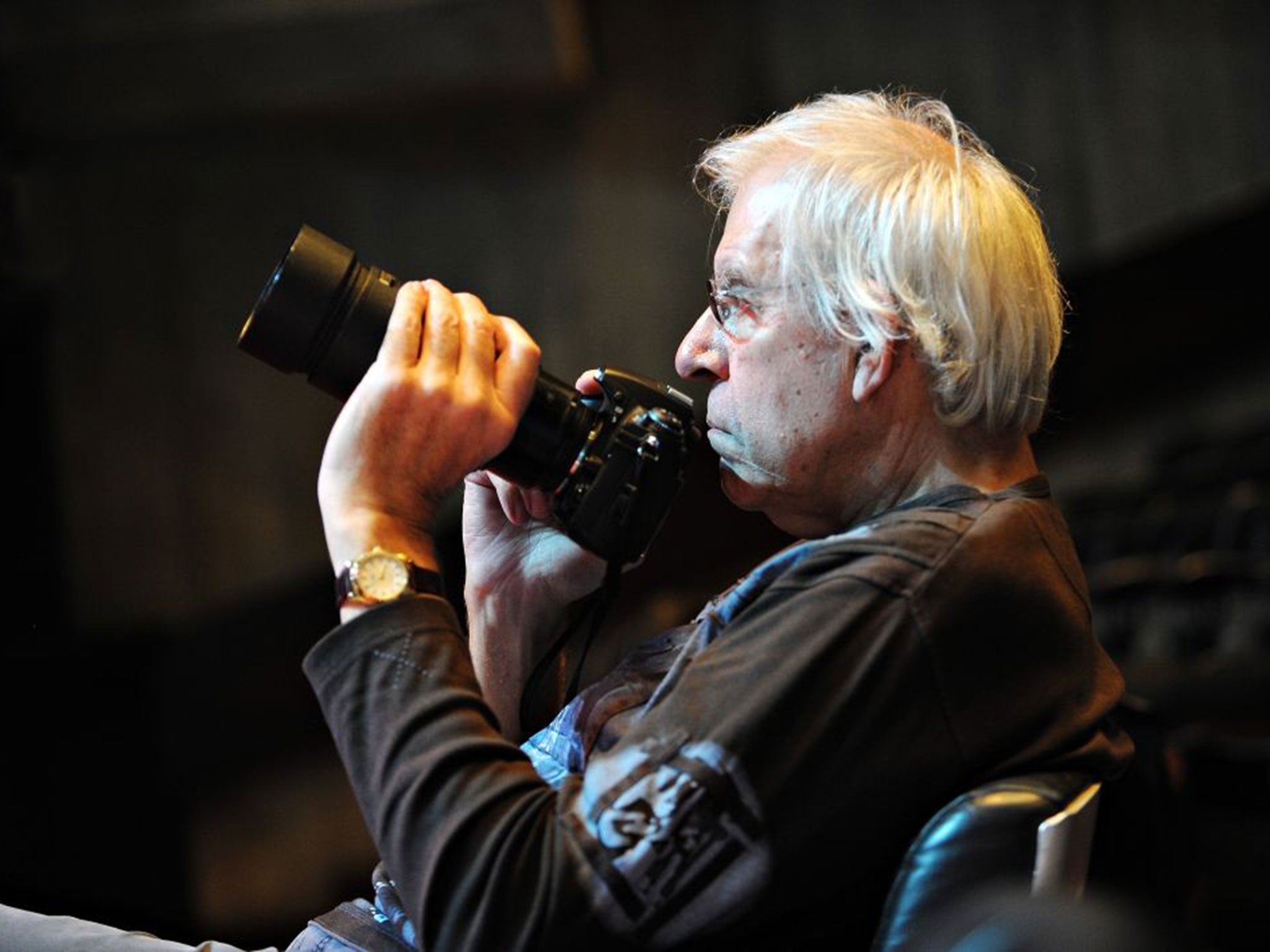 ‘The greatest jazz photographer in the world’: Redfern at the Queen Elizabeth Hall, London in 2009 