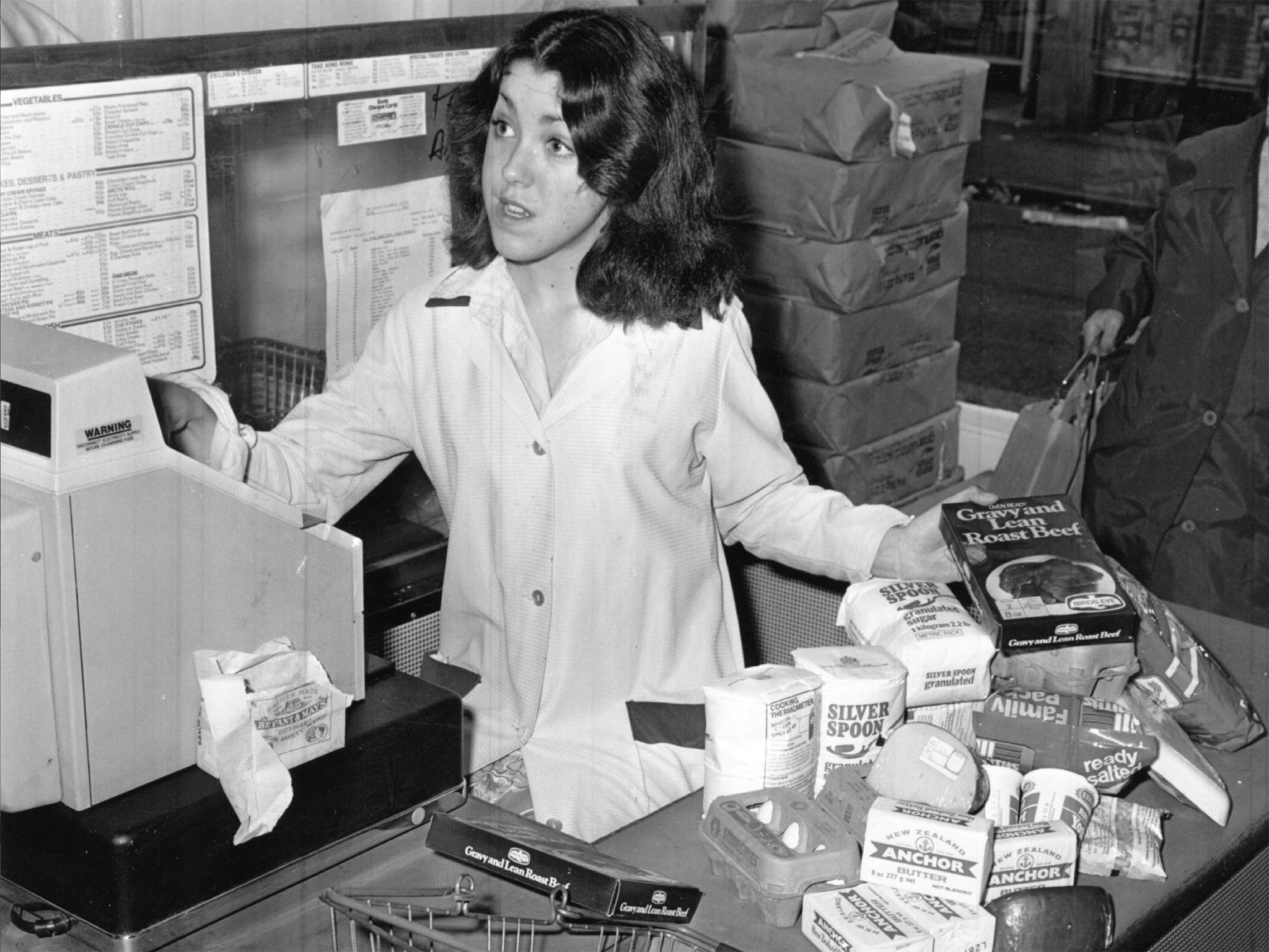Nice little learner: a supermarket checkout in 1978
