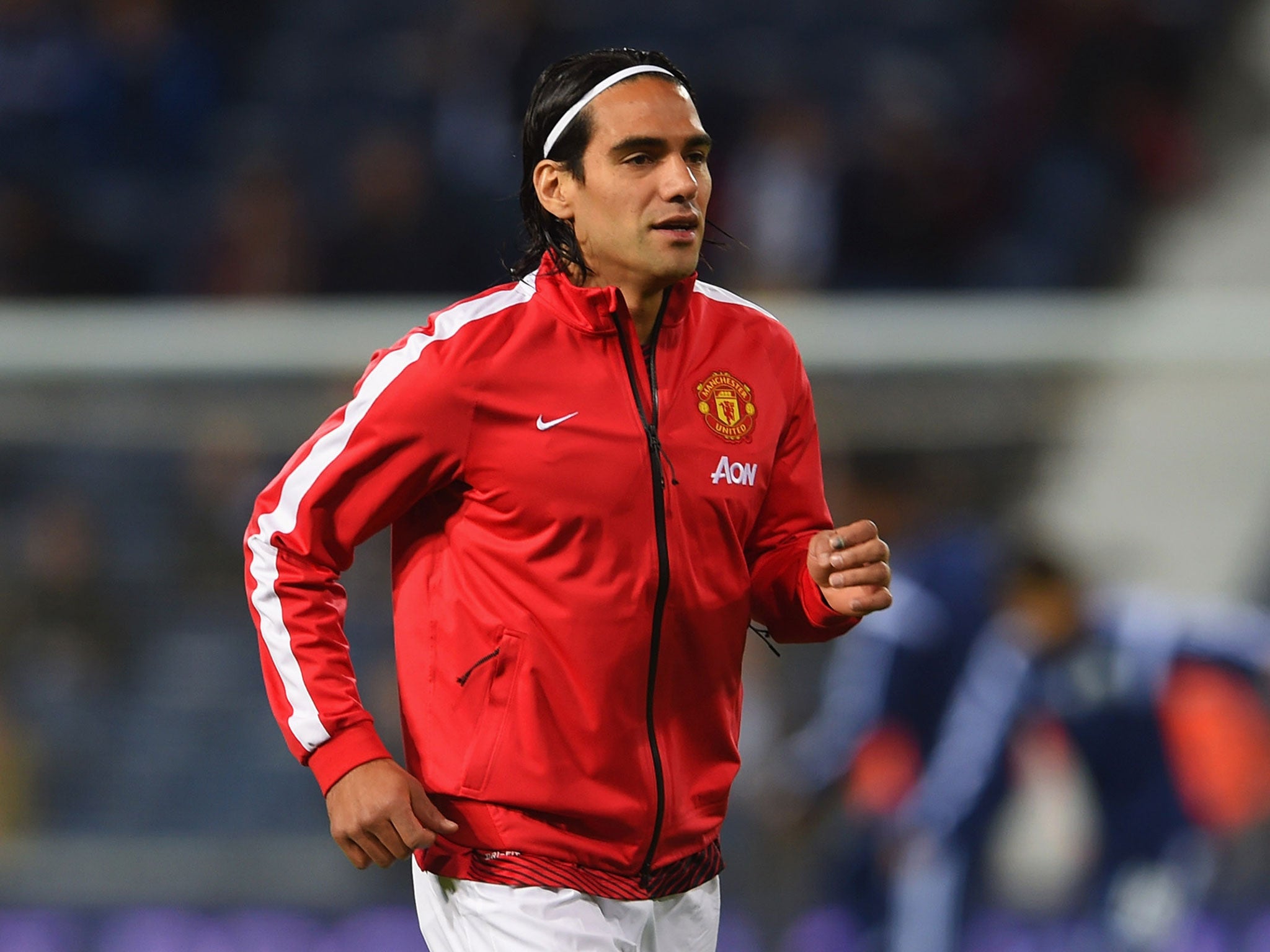 Radamel Falcao has scored one goal for United since he joined the club in the summer