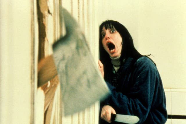 Shelley Duvall stars in Stanley Kubrick's The Shining