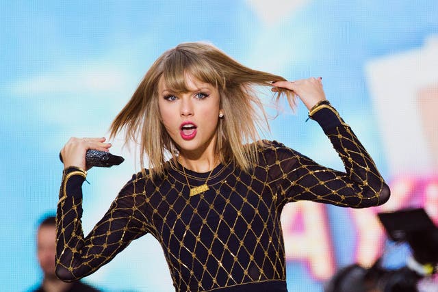 Singer Taylor Swift performs on ABC's 'Good Morning America' to promote her new album '1989' in New York 