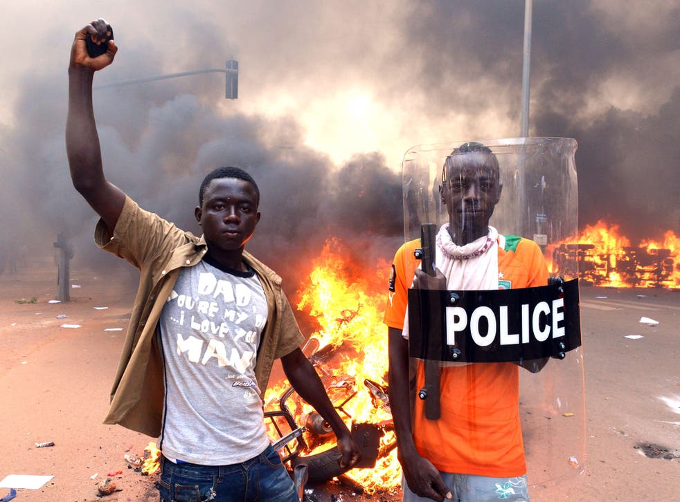 Burkina Faso's president Blaise Compaore has stepped down following violent protests 