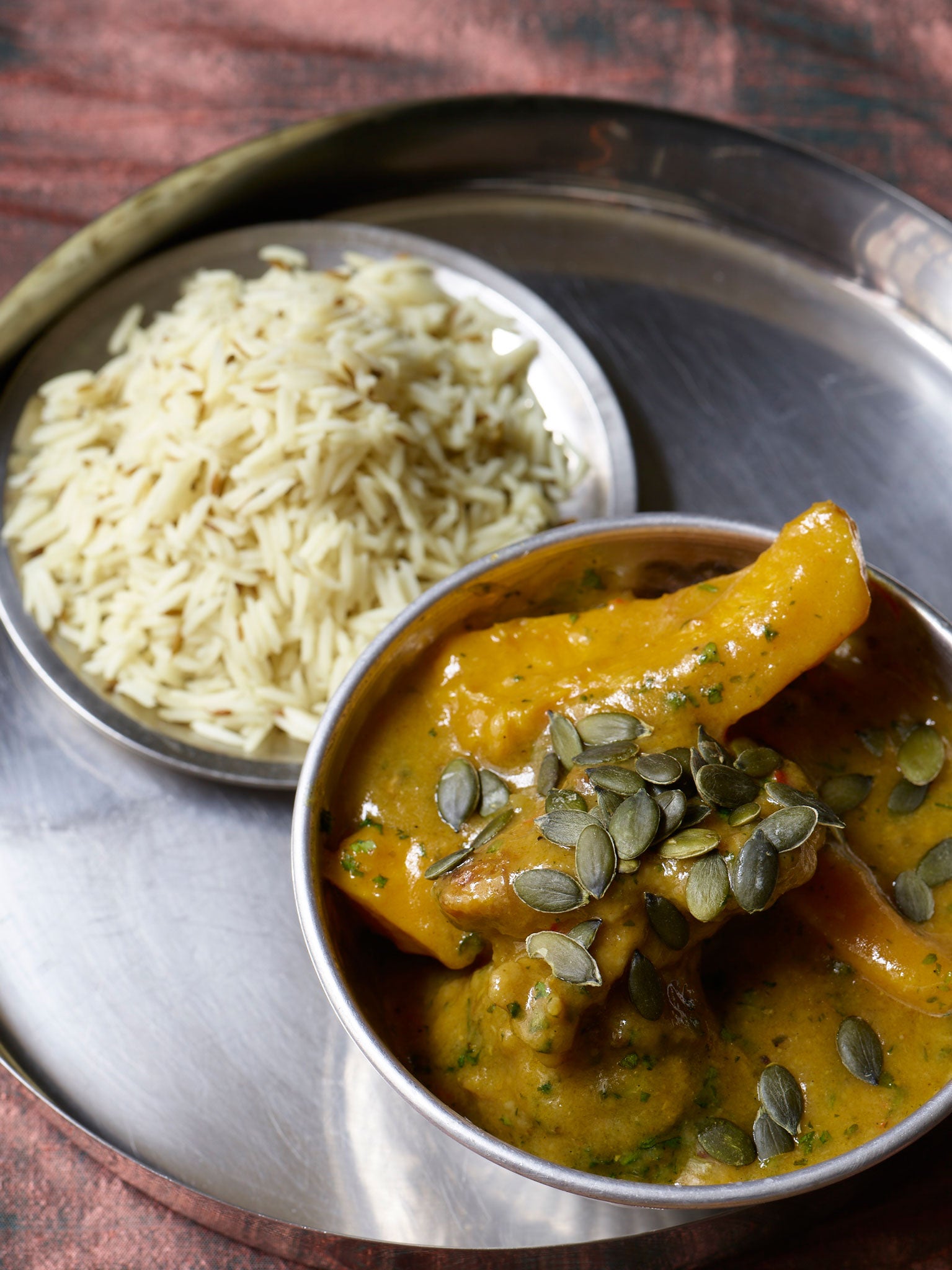 Mark's pheasant and squash curry
