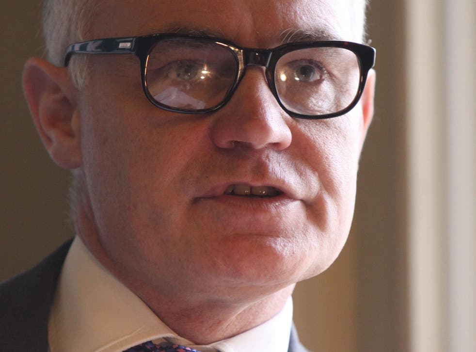 Crispin Blunt said he had been told asking how much the policy cost was 'unpolitic'