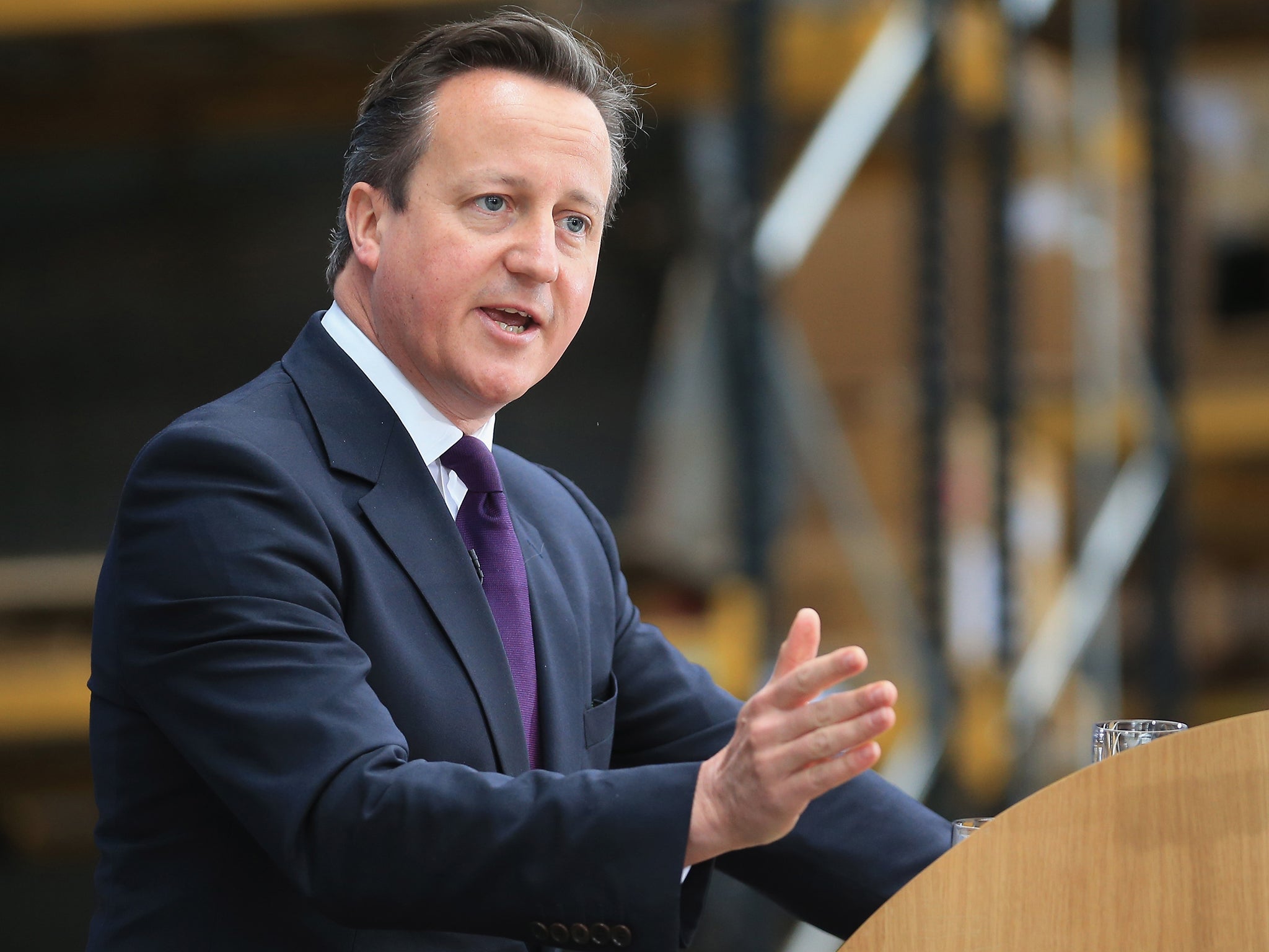 David Cameron says he felt a “moral duty” to cut taxes after next year’s general election
