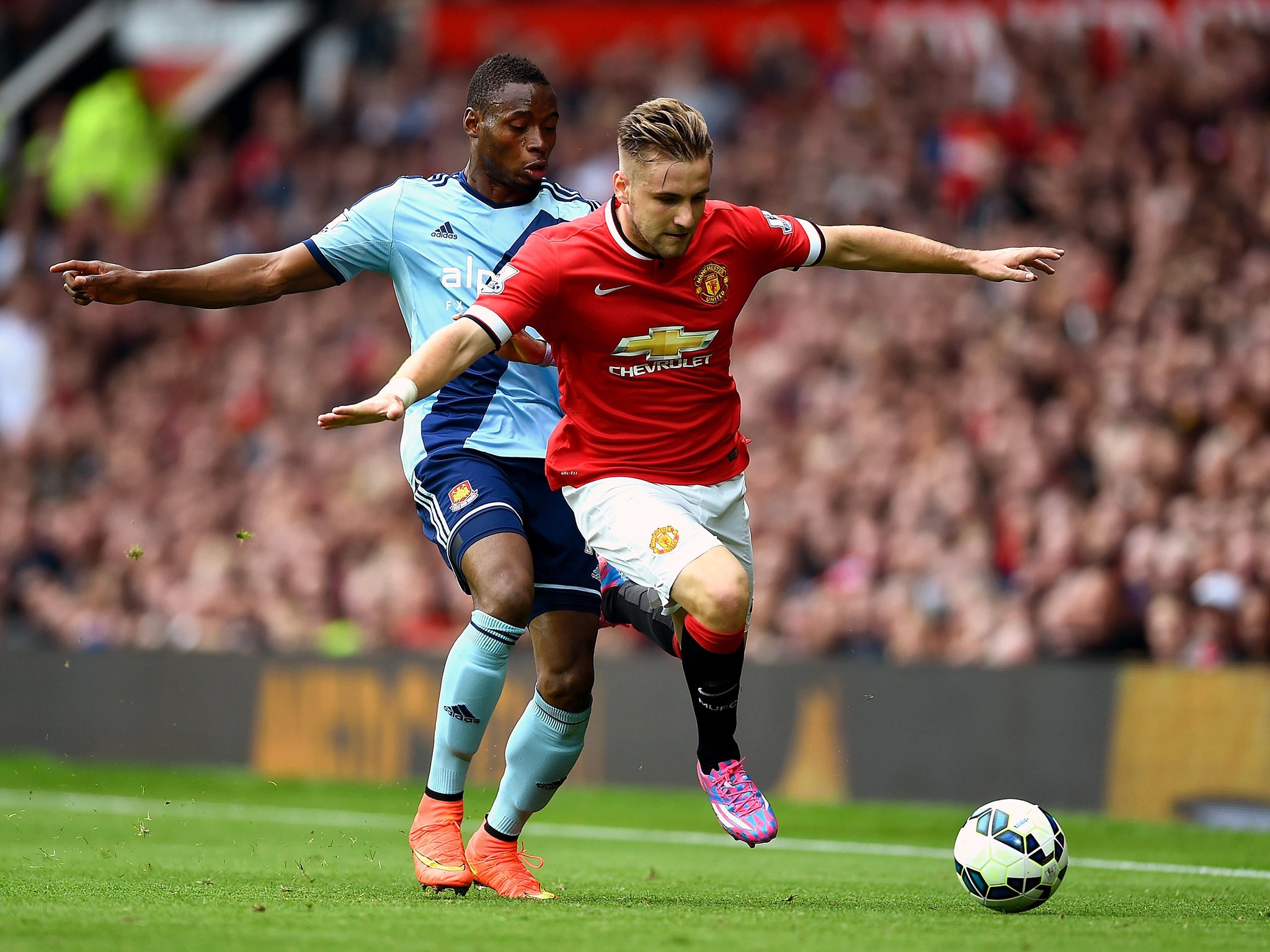 Luke Shaw’s performance in the derby will be key to how his Manchester United side
get on