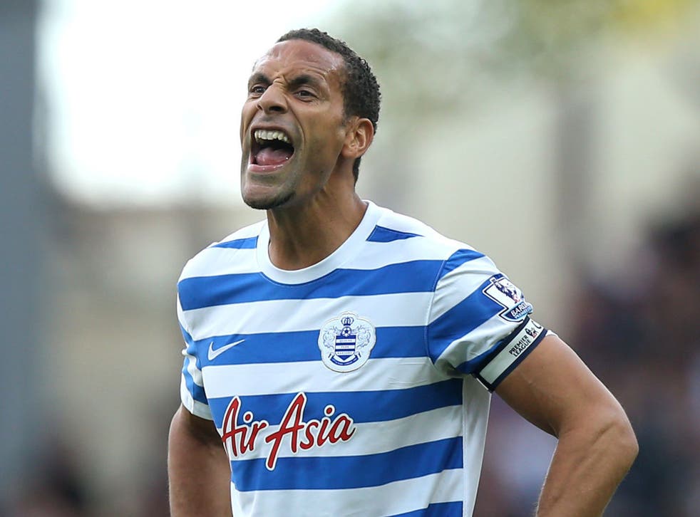 Fa Explains Rio Ferdinand Judgement The Qpr Defender Should Know Better The Independent The Independent