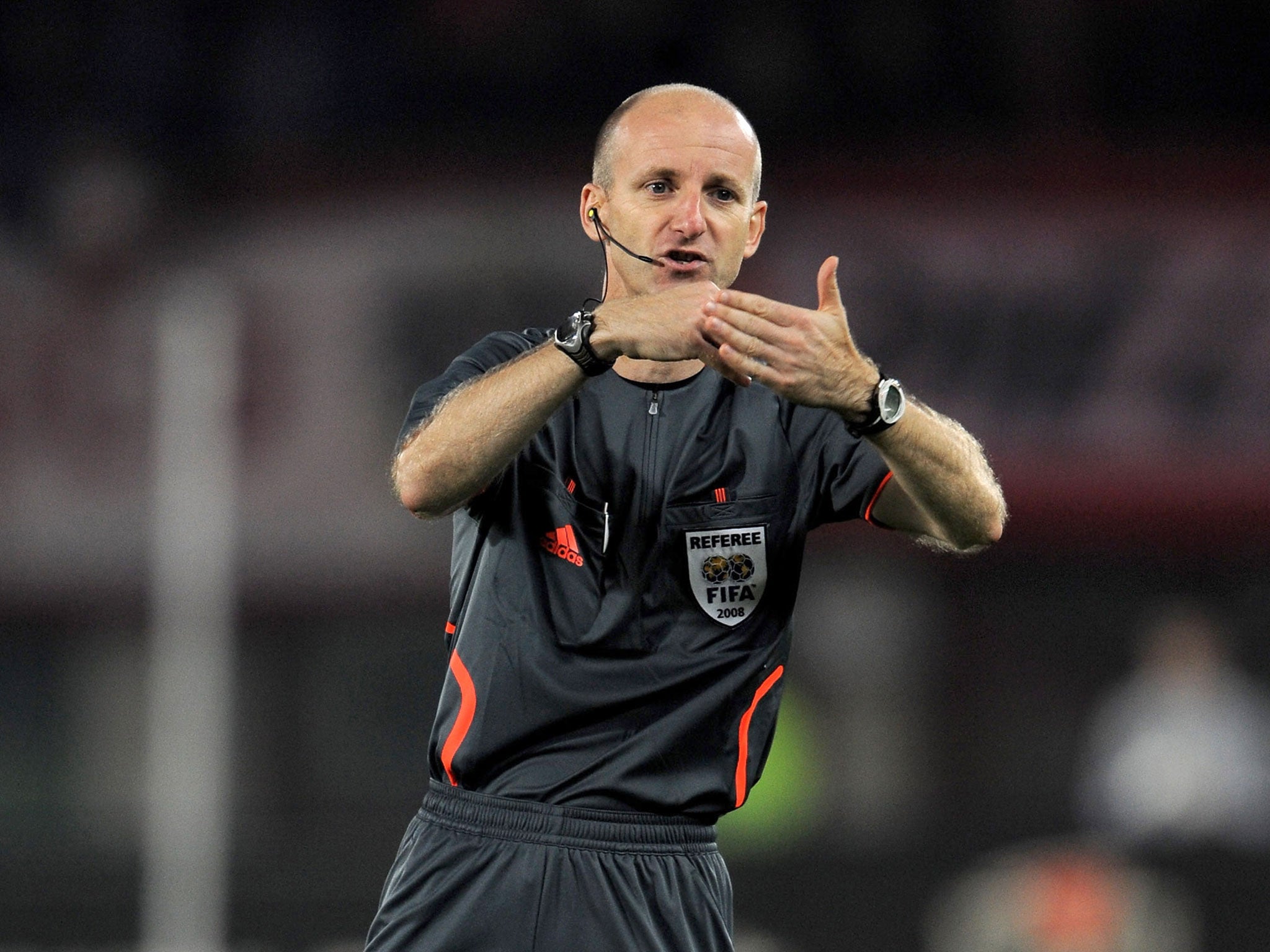 Former referee Mike Riley is now the general manager of the Professional Game Match Officials Limited