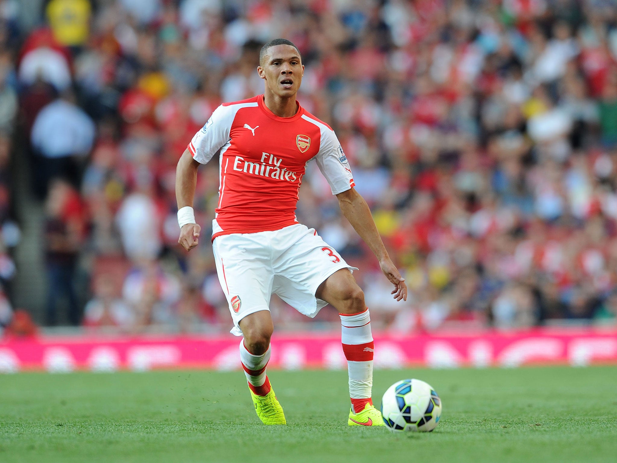 Kieran Gibbs is an injury doubt