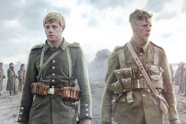 The Passing Bells, with Michael (Jack Lowden) and Thomas (Paddy Gibson) 