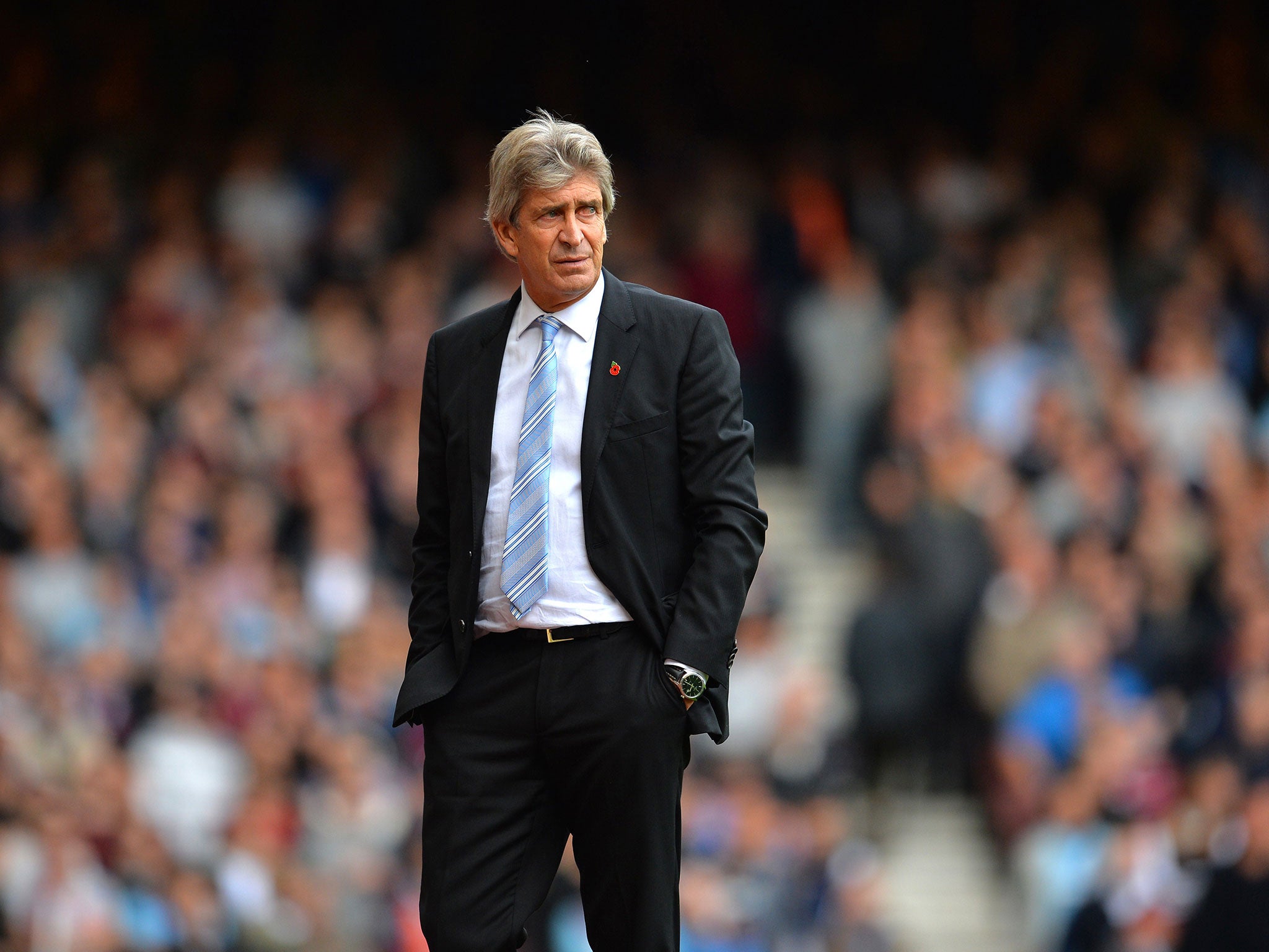 Pellegrini admits he is worried following Manchester City's run of three games without a win