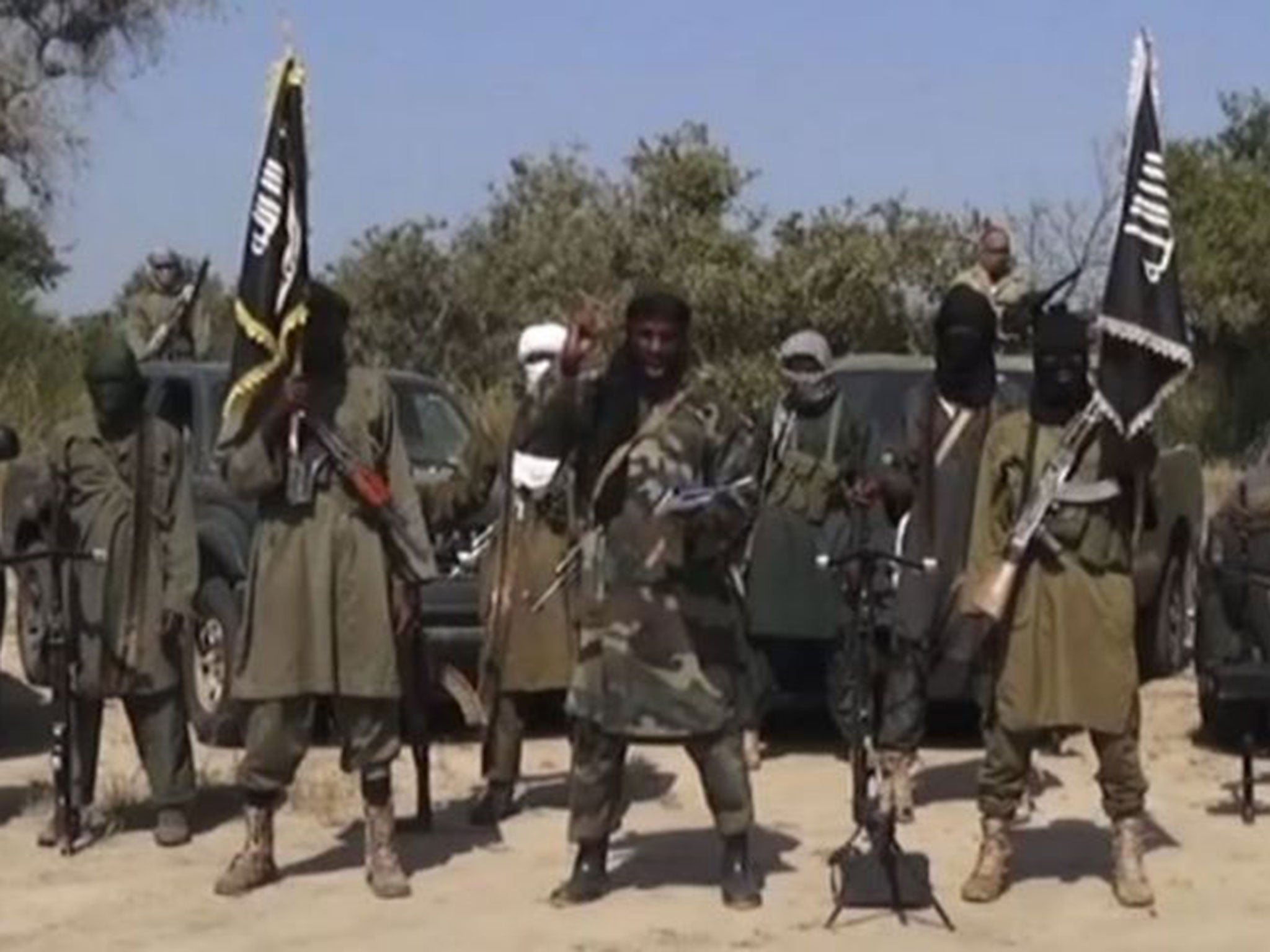 Abubakar Shekau, leader of Boko Haram, in a video