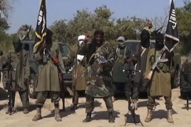 Abubakar Shekau, leader of Boko Haram, in a video released on Friday