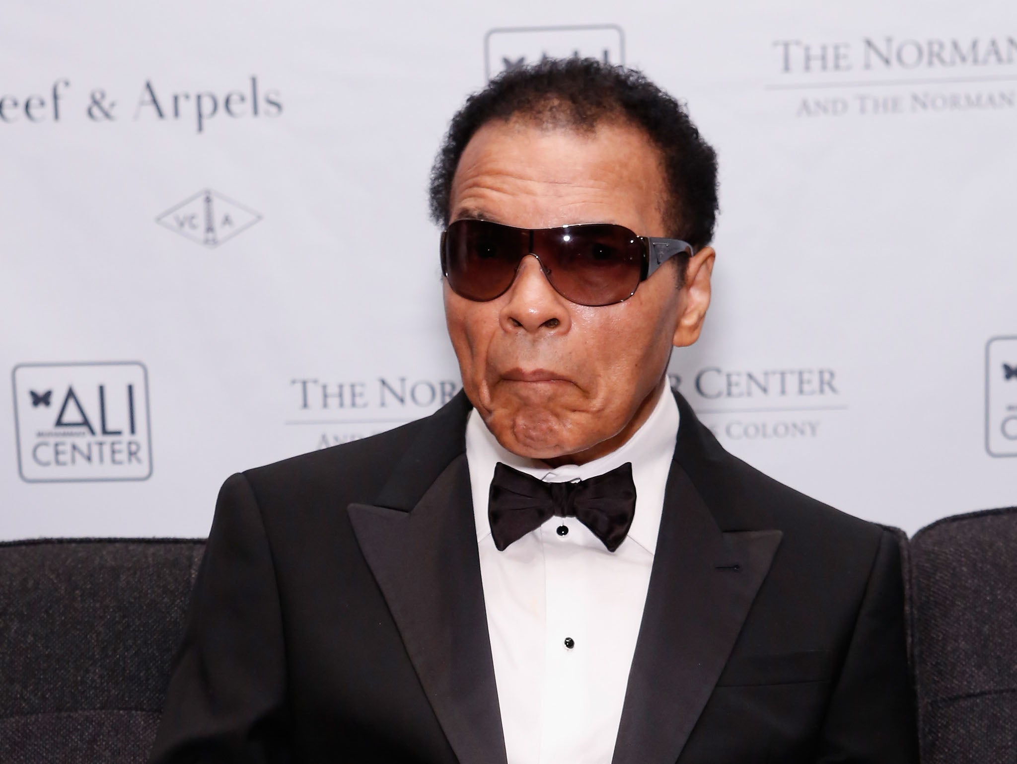 Muhammad Ali at the Norman Mailer Center 4th Annual Benefit Gala in October 2012