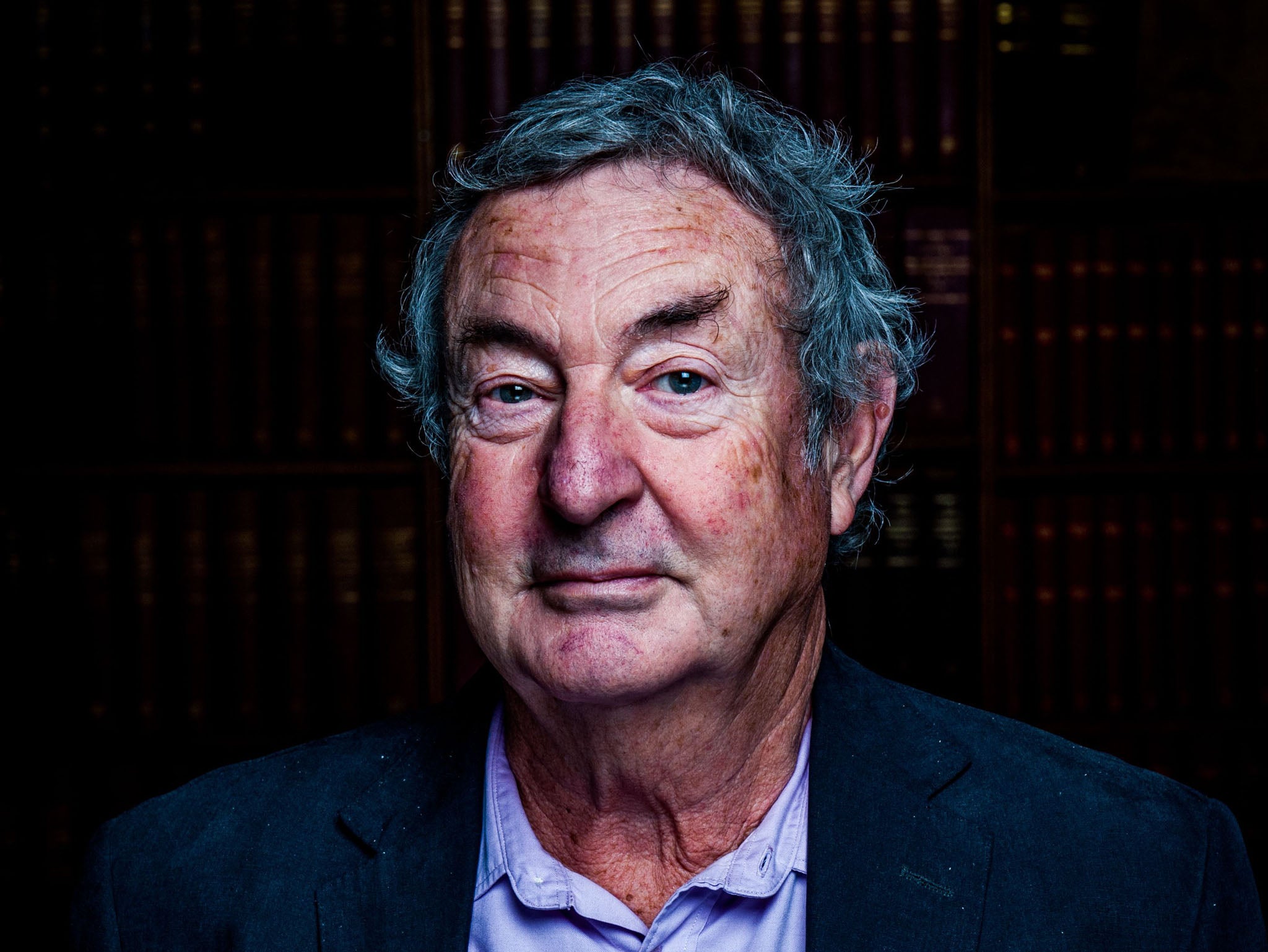 Pink Floyd drummer Nick Mason at the Oxford Union in 2013