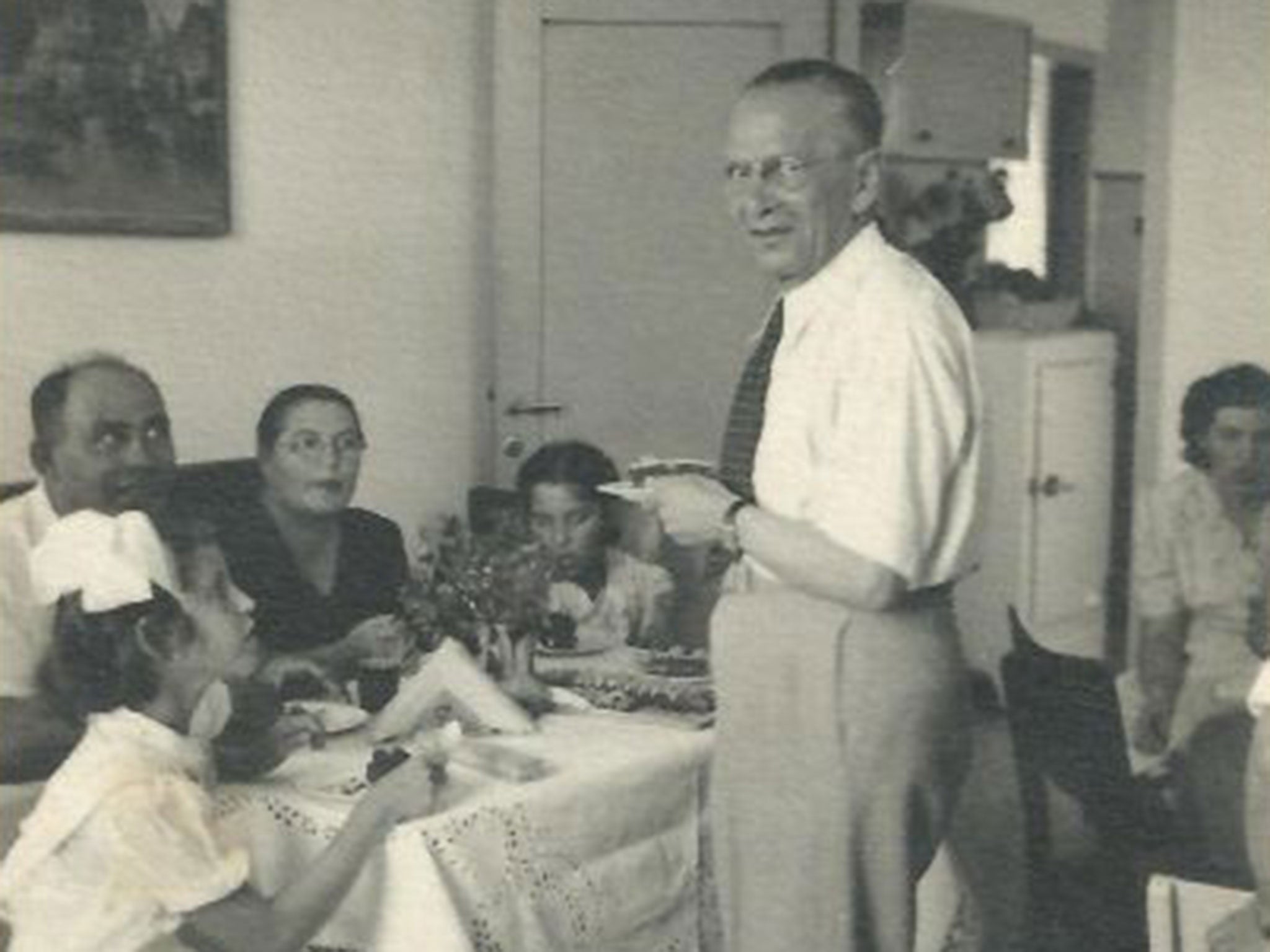 Born survivor: Otto and Else Feldmann’s apartment on Atzmon Street, Tel Aviv in the late-1940s
