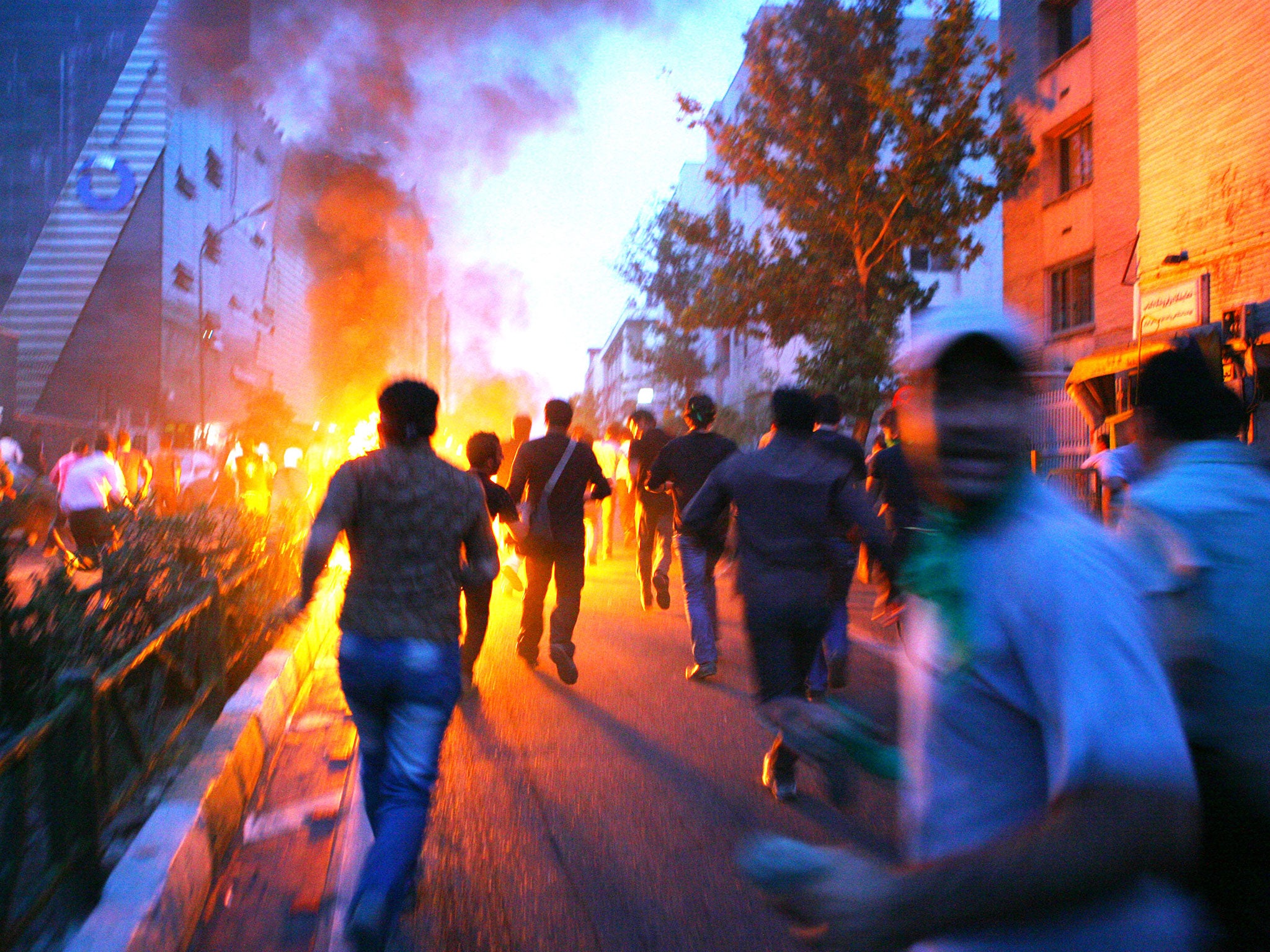 Anger in Tehran on 16 June 2009 at the presidential election which critics say was unfairly won by Mahmoud Ahmadinejad