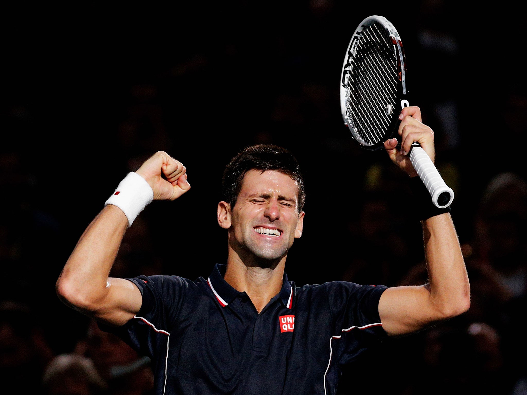 Novak Djokovic brushed aside Canada’s Milos Raonic 6-2, 6-3 to win the Paris Masters