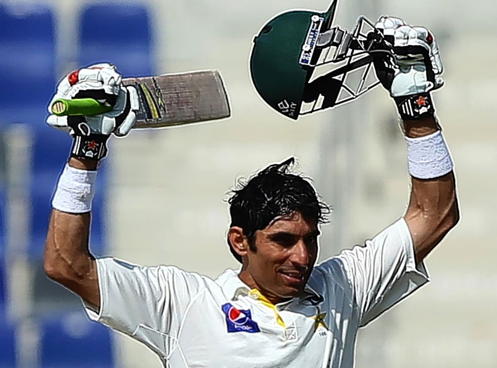 Misbah-ul-Haq makes Australia suffer by hitting equal fastest Test ton |  The Independent | The Independent