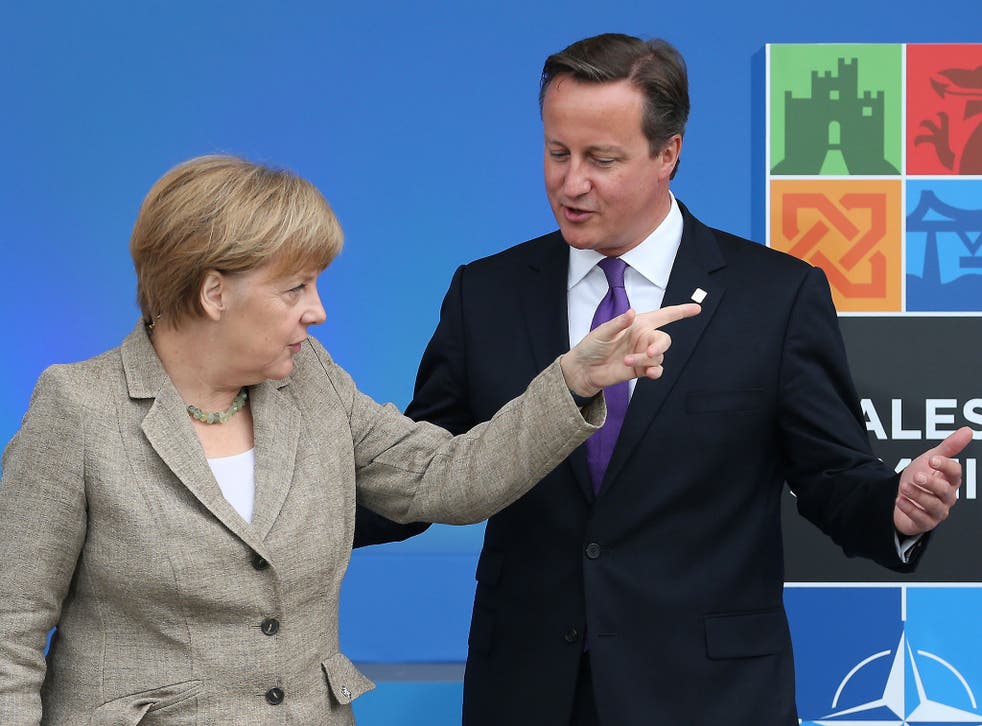 Angela Merkel has discussed the issues with David Cameron but is said to be unwilling to bend on certain basic EU principles