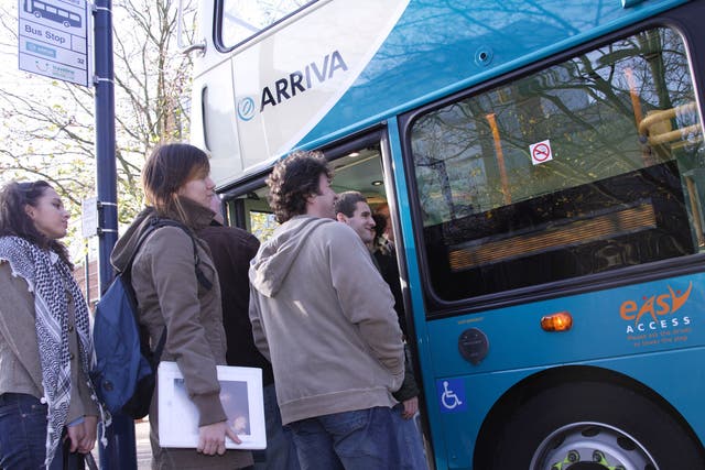 <p>Arriva has been named the worst bus operator  </p>
