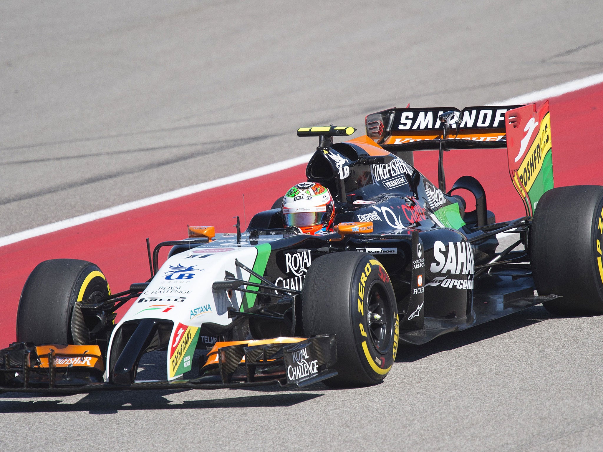Sergio Perez will serve a seven-place grid penalty in Brazil