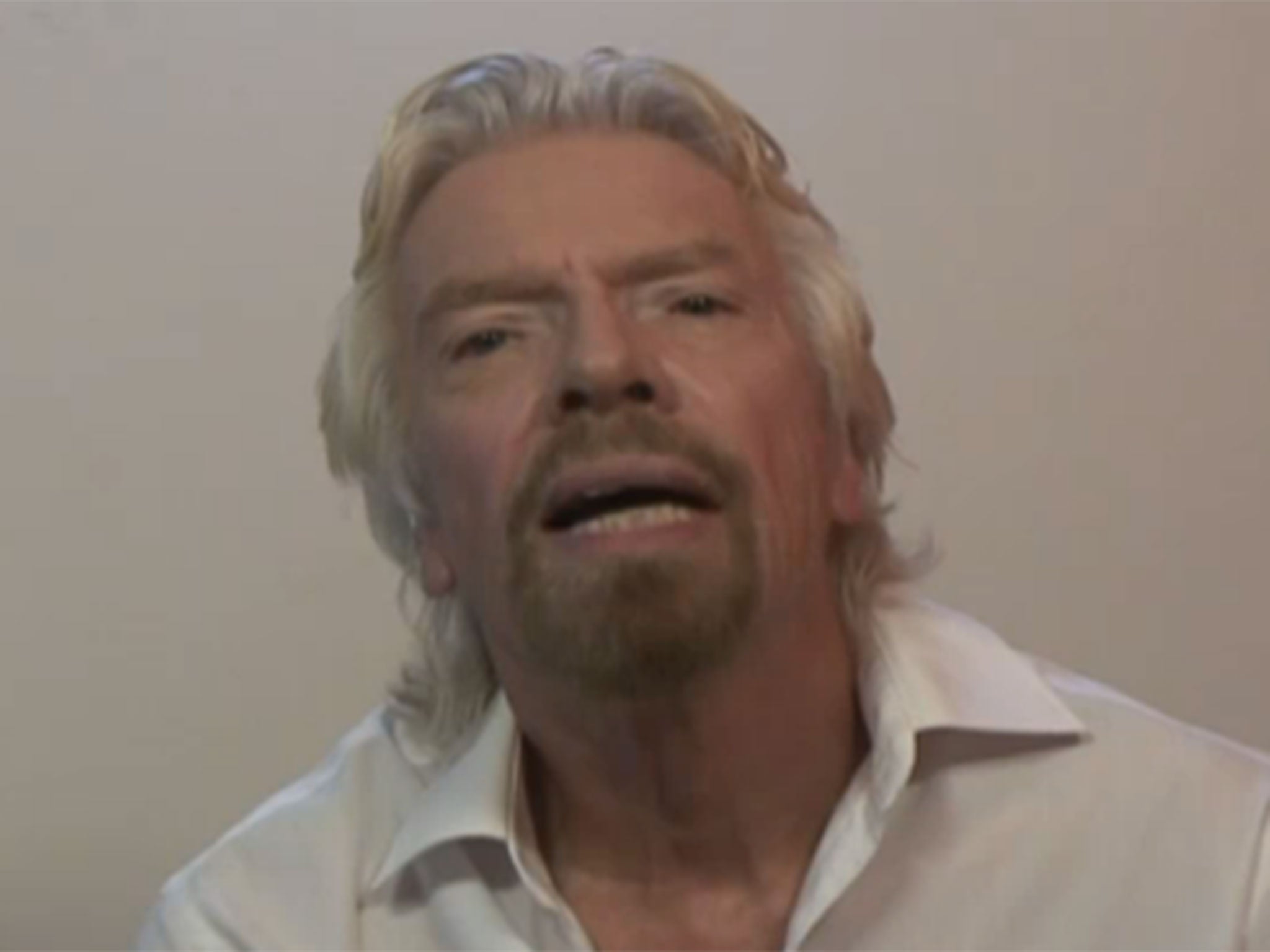 Branson said the he found the newspaper reports over the weekend 'very uncomfortable"