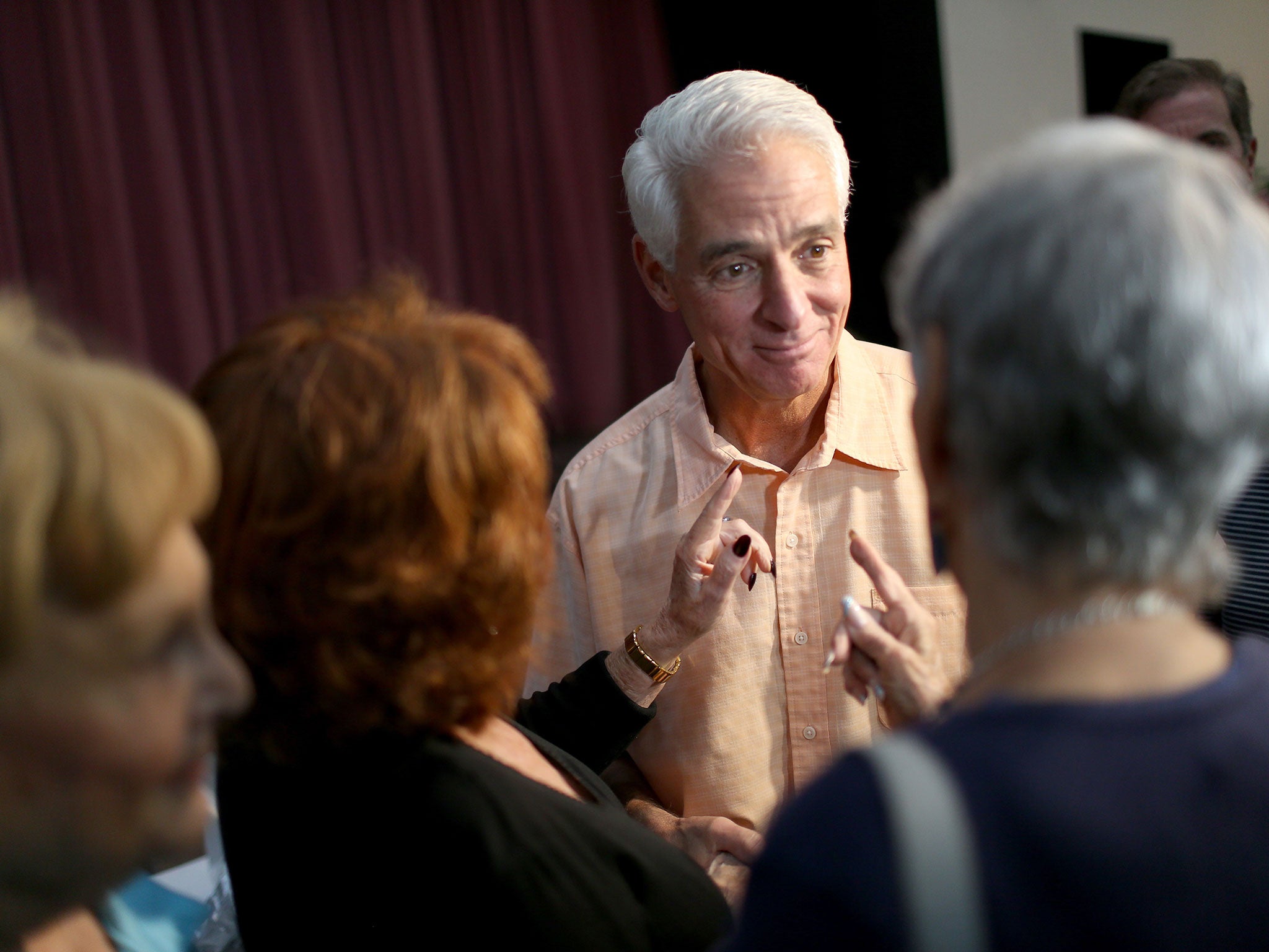 Florida gubernatorial candidate Charlie Crist