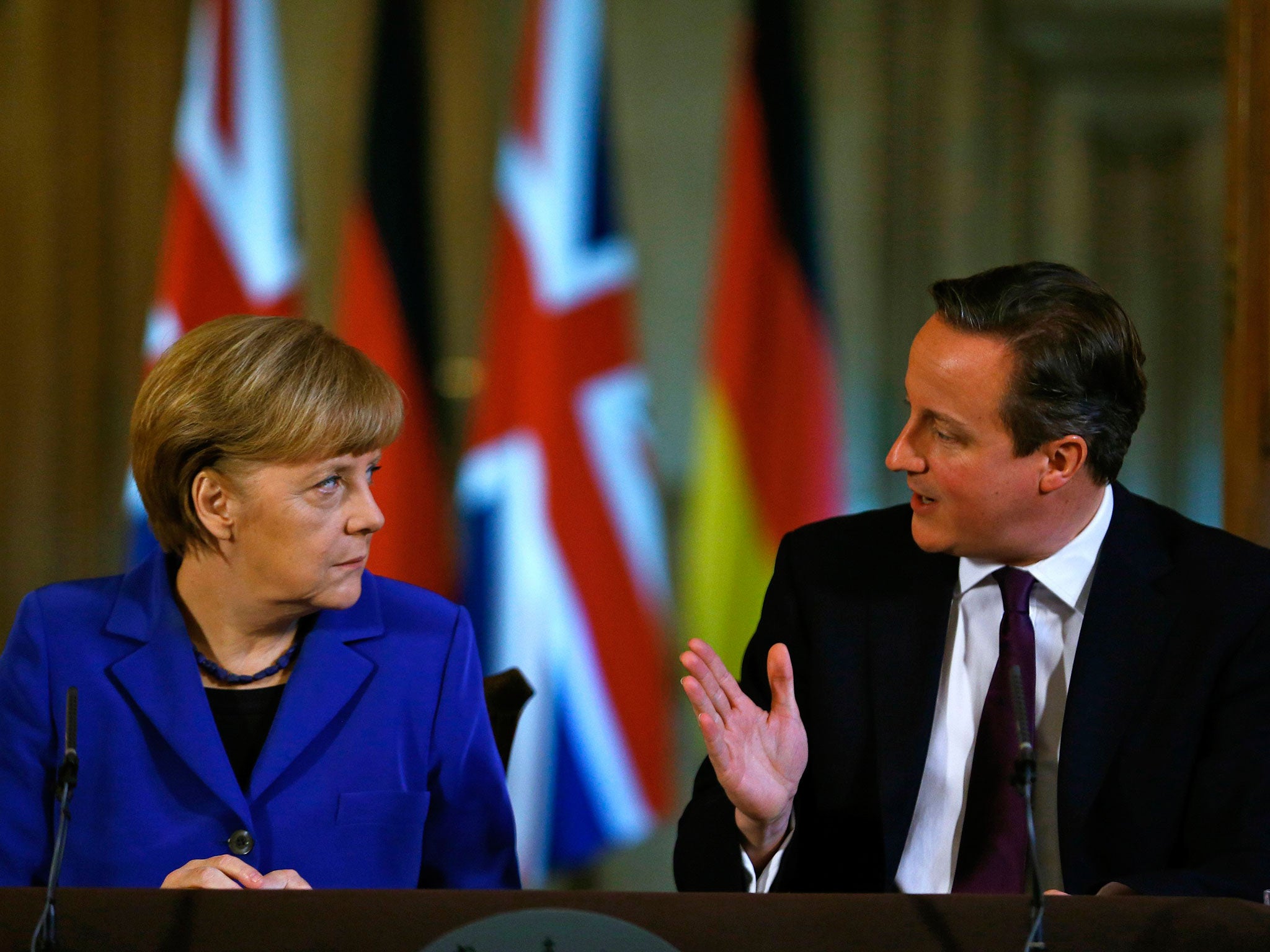 Angela Merkel had already warned David Cameron that the rules are non-negotiable