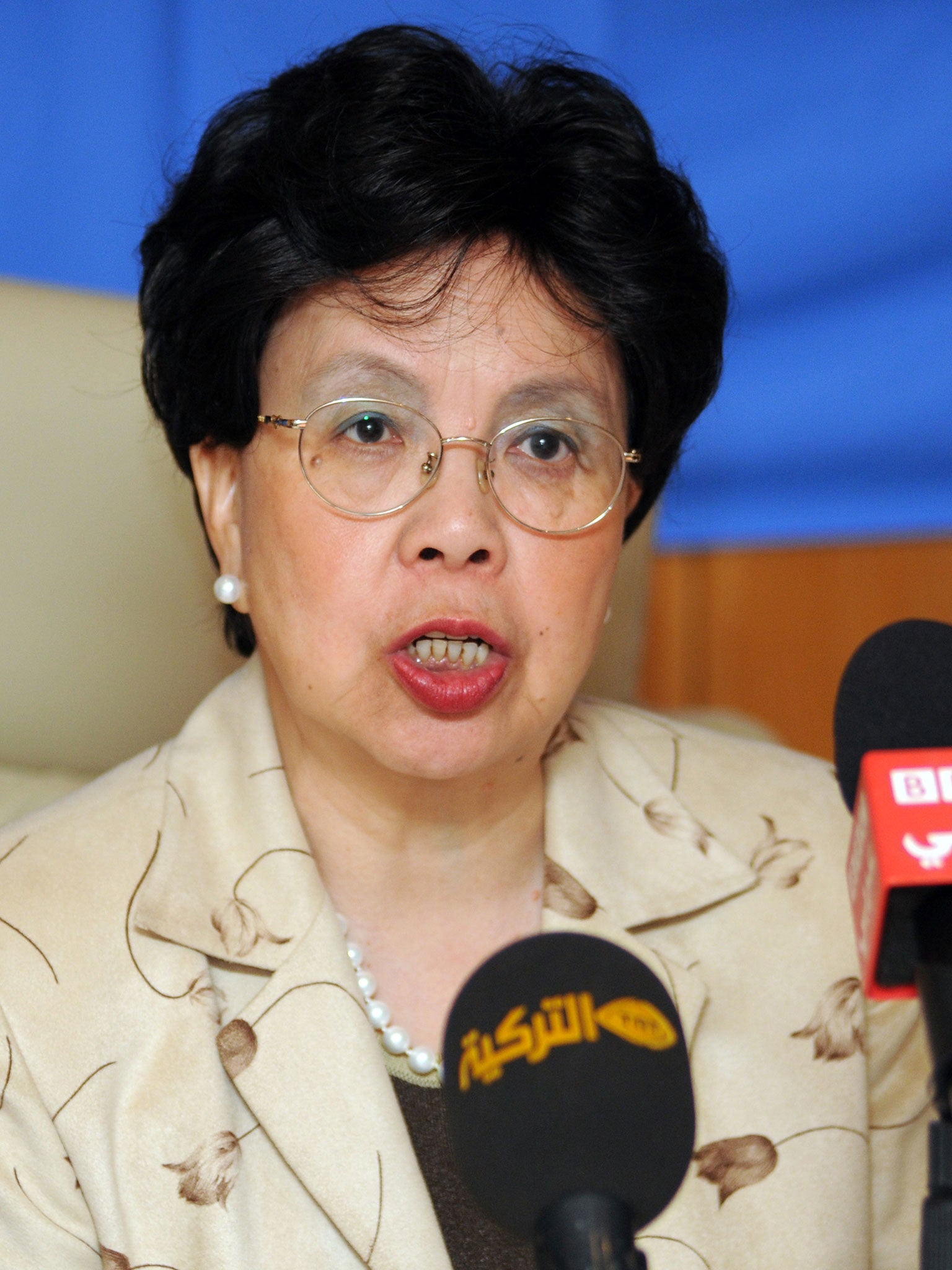 Dr Margaret Chan made her unusually strident comments at a WHO regional meeting in Benin