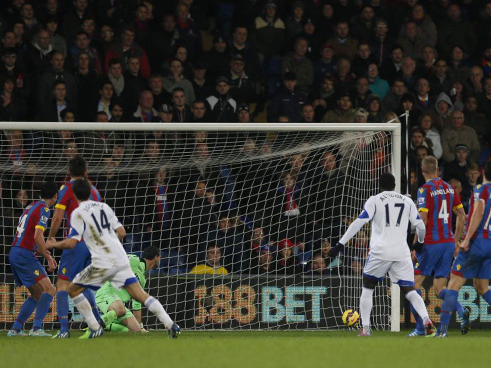 Jordi Gomez watches a beautiful strike find the net