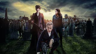 Missy, O Doutor e Clara em o Médico Que a série de oito final