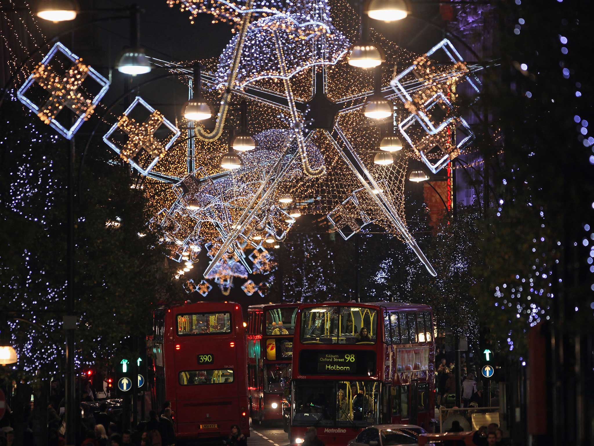 christmas dangle lights