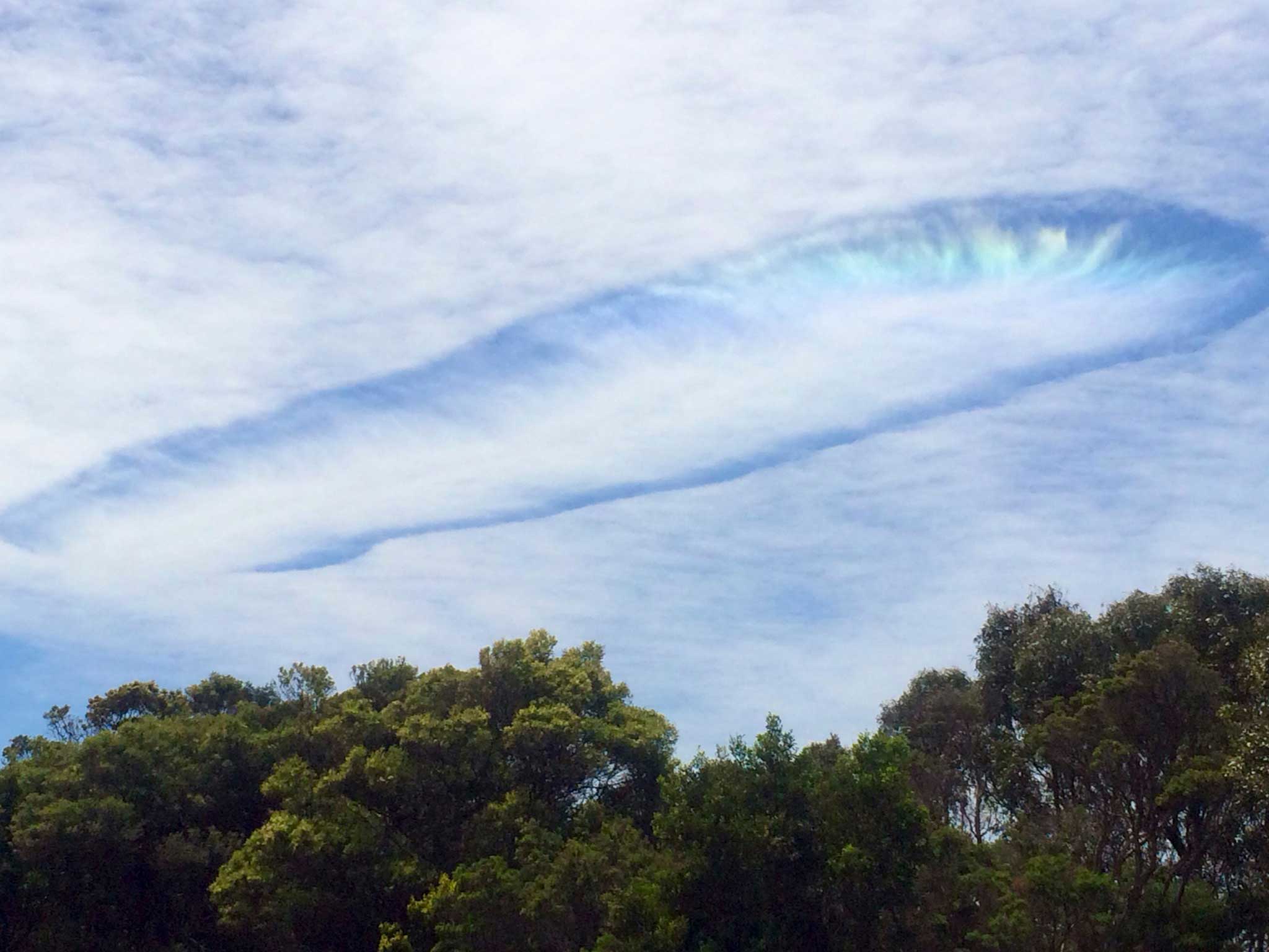 Is it the end of the world? No, its a fallstreak