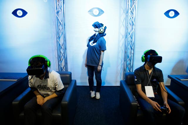 Farid will use an Oculus Rift virtual reality headset to live the life of his 'avatar'