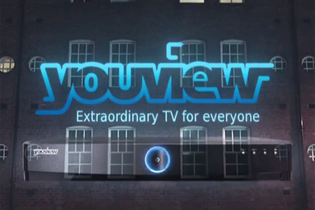 YouView offers 70 TV and radio channels, as well as catch-up services