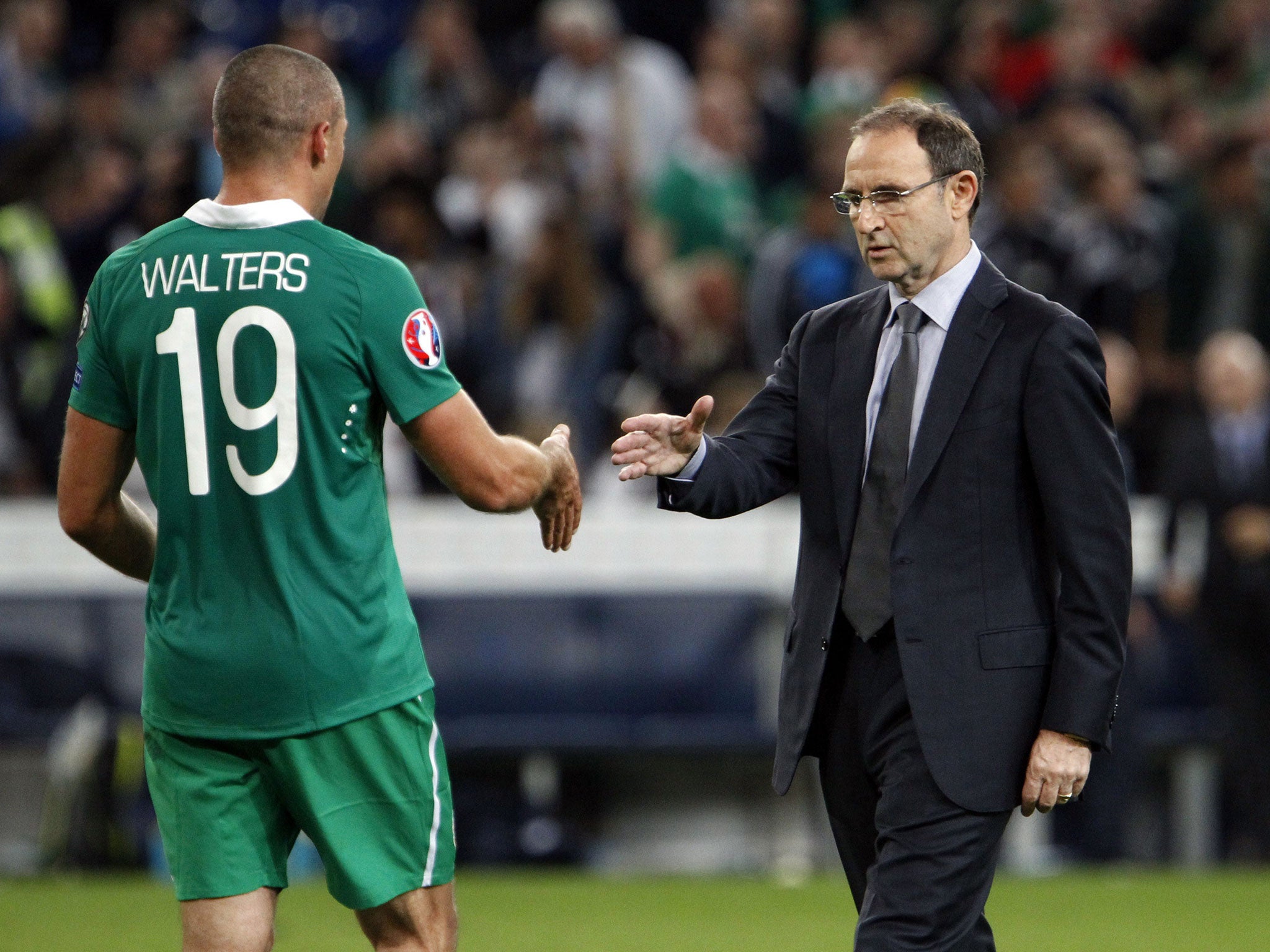 Martin O'Neill and the Republic of Ireland await