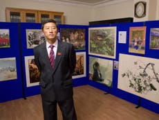 Why is North Korean embassy holding an art exhibition in Ealing?