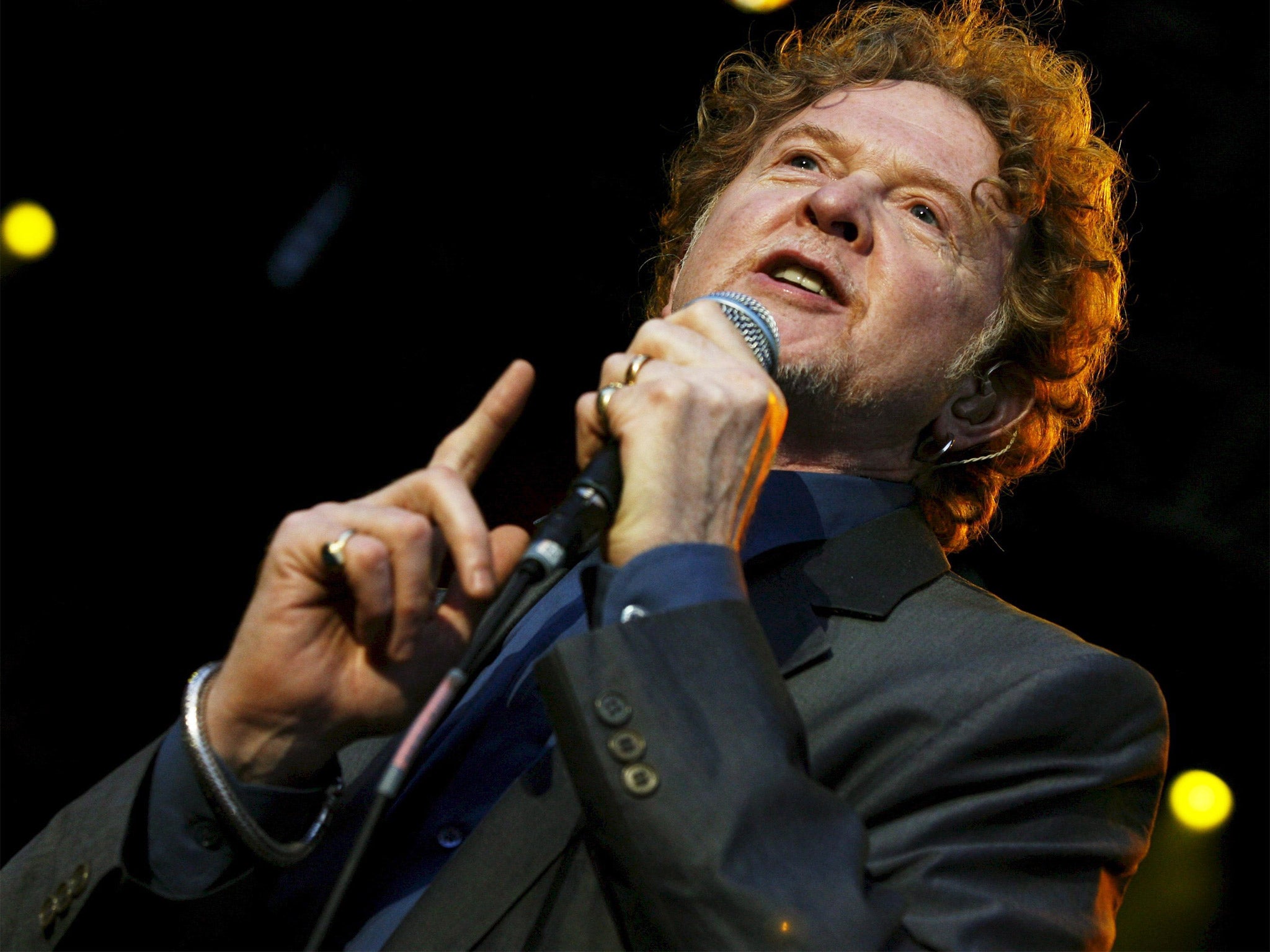 Seeing red: Mick Hucknall has done countless solo shows since the band’s ‘farewell’ tour