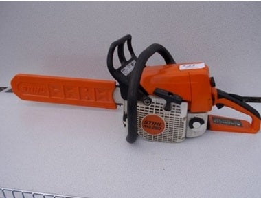 Lot 233: A petrol driven chain saw