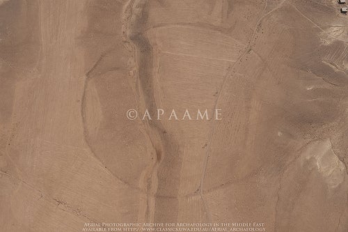 One of the 11 "Big Circles" photographed by Aerial Photographic Archive for Archaeology in the Middle East (www.apaame.org)