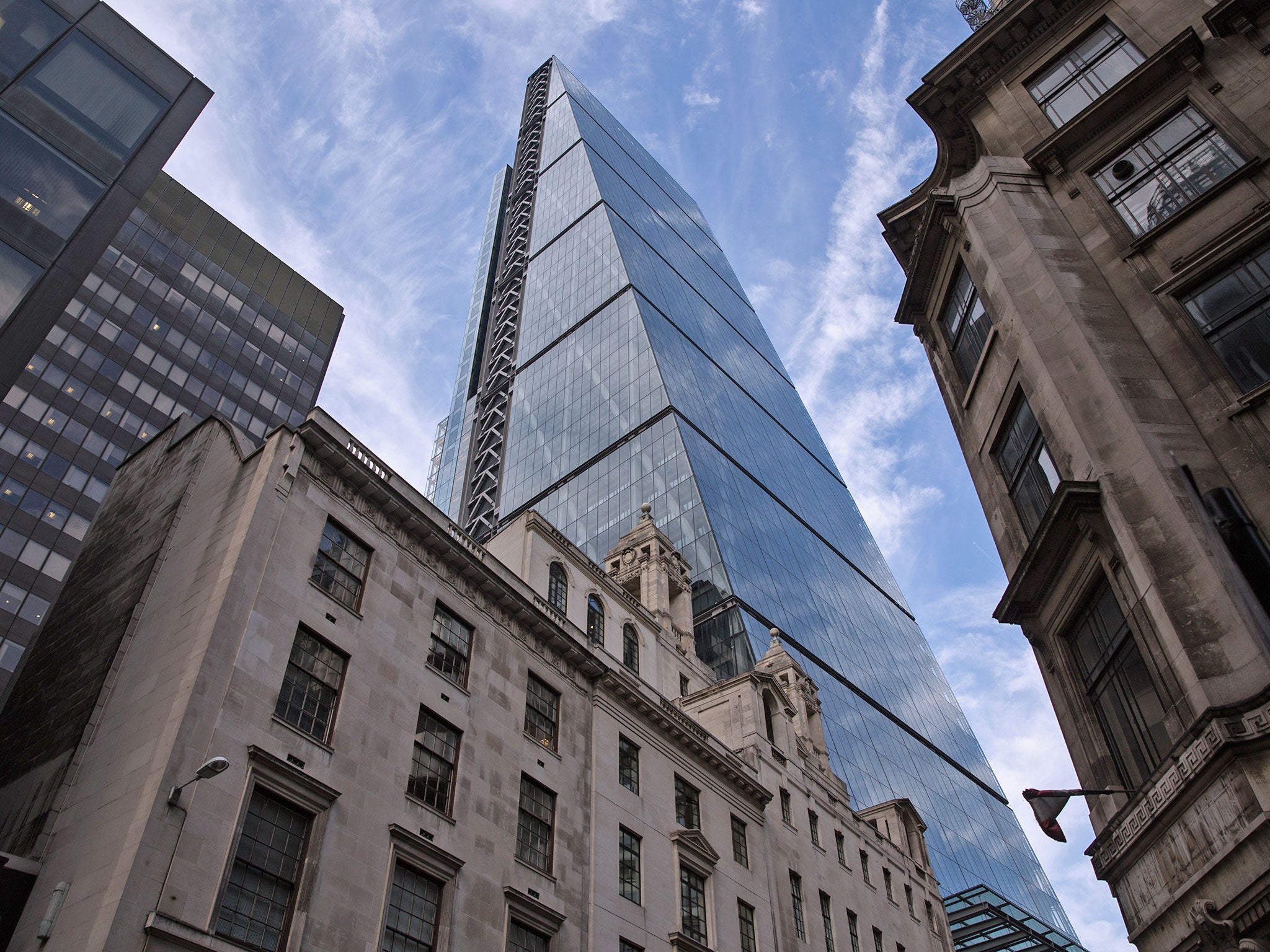 The Leadenhall Building or Cheesegrater